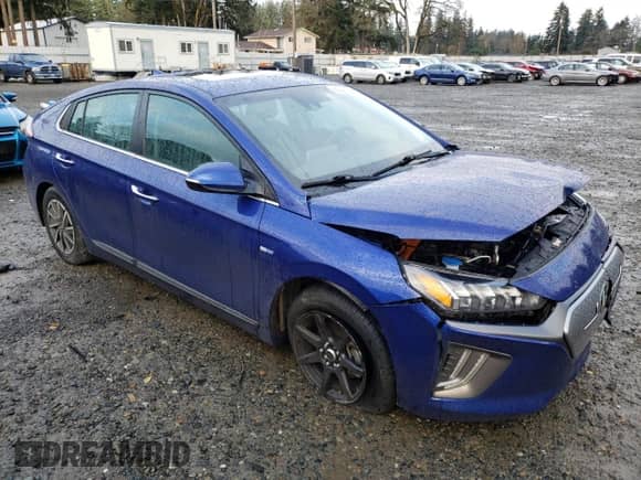 ✅ 2020 Hyundai Ioniq Limited • VIN: KMHC85LJ9LU071939 • Lot: 82347904. Listed on Copart with 36,623 mi miles. Access the free auction sales archive from the USA and view a detailed vehicle history report at DreamBid. Image 4.