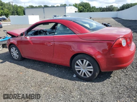 ✅ 2008 Volkswagen Eos Turbo • VIN: WVWBA71F08V042992 • Lot: 67980865. Listed on Copart with 104,865 mi. Free auction sales archive from the USA and detailed vehicle history report at DreamBid. Image 2.