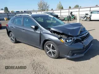 ✅ 2021 Subaru Impreza Premium • VIN: 4S3GTAV62M3710675 • Lot: 42121796. Listed on IAAI with 40,009 mi. Free auction sales archive from the USA and detailed vehicle history report at DreamBid. Image 1.