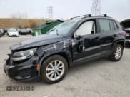 ✅ 2018 Volkswagen Tiguan • VIN: WVGBV7AX7JK002568 • Лот: 93482765. Опубликован ранее на Copart с пробегом 42 546 миль. Бесплатный доступ к архиву аукционных продаж из США и подробный отчёт об истории автомобиля на DreamBid. Изображение 1.