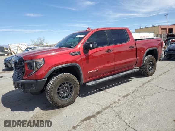 ✅ 2024 GMC Sierra 1500 AT4X • VIN: 3GTUUFEL7RG107891 • Лот: 50425115. Опубликован ранее на Copart с пробегом 8 678 миль. Бесплатный доступ к архиву аукционных продаж из США и подробный отчёт об истории автомобиля на DreamBid. Изображение 1.