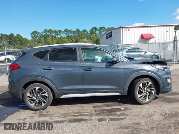 2021 Hyundai Tucson Limited with VIN KM8J3CAL3MU318100, listed as a IAAI auction lot 43449636 with 47,872 mi miles and . Bid and sale history available at DreamBid. Image 13.