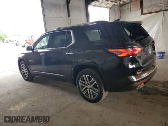 2022 Chevrolet Traverse High Country с VIN 1GNEVNKW4NJ174376, выставлен на аукционе Copart как лот 59945655 с пробегом 14 243 миль миль и Списание • Salvage title. История ставок и продаж доступна на DreamBid. Изображение 2.