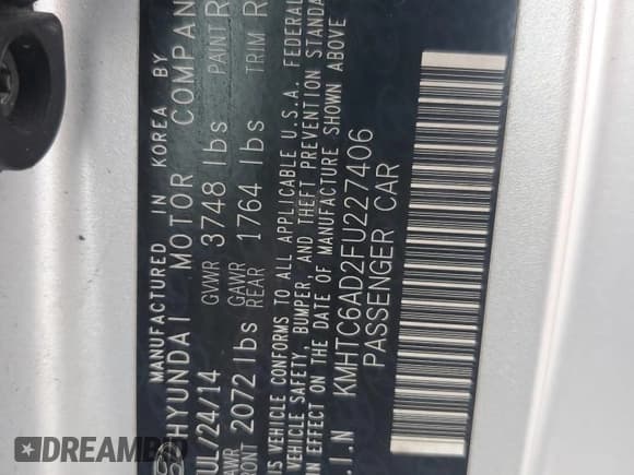 ✅ 2015 Hyundai Veloster RE:FLEX • VIN: KMHTC6AD2FU227406 • Lot: 42815835. Wystawiony na Copart z przebiegiem 202 519 mil. Bezpłatny archiwum sprzedaży aukcyjnych z USA i szczegółowy raport historii pojazdu na DreamBid. Zdjęcie 13.