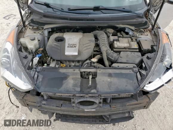 2013 Hyundai Veloster Turbo с VIN KMHTC6AE0DU153926, выставлен на аукционе Copart как лот 66184095 с пробегом 78 193 миль миль и Списание • Salvage title. История ставок и продаж доступна на DreamBid. Изображение 11.