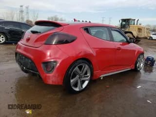 ✅ 2014 Hyundai Veloster Turbo • VIN: KMHTC6AE0EU201149 • Lot: 42345705. Wystawiony na Copart z przebiegiem 94 610 mil. Bezpłatny archiwum sprzedaży aukcyjnych z USA i szczegółowy raport historii pojazdu na DreamBid. Zdjęcie 3.