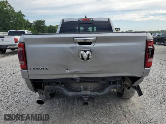 2020 Ram 1500 Laramie with VIN 1C6RREDT2LN270862, listed as a Copart auction lot 61177895 with 58,238 mi miles and Salvage title. Bid and sale history available at DreamBid. Image 6.