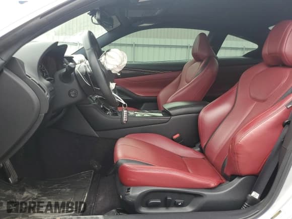 ✅ 2020 Infiniti Q60 Red Sport 400 • VIN: JN1FV7EK2LM400320 • Lot: 56799905. Listed on Copart with 61,126 mi. Free auction sales archive from the USA and detailed vehicle history report at DreamBid. Image 7.