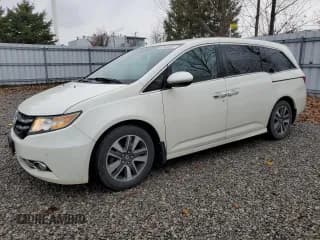 ✅ 2014 Honda Odyssey Touring • VIN: 5FNRL5H94EB501870 • Lot: 92091695. Wystawiony na Copart z przebiegiem 182 018 mil. Bezpłatny archiwum sprzedaży aukcyjnych z USA i szczegółowy raport historii pojazdu na DreamBid. Zdjęcie 1.