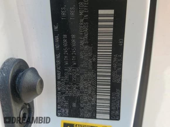 ✅ 2018 Toyota Highlander XLE • VIN: 5TDJZRFH2JS553677 • Lot: 81980005. Wystawiony na Copart z przebiegiem Nie podano. Bezpłatny archiwum sprzedaży aukcyjnych z USA i szczegółowy raport historii pojazdu na DreamBid. Zdjęcie 12.