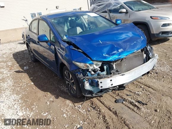 ✅ 2013 Honda Civic EX-L • VIN: 19XFB2F92DE264842 • Lot: 43675858. Listed on IAAI with 93,039 mi. Free auction sales archive from the USA and detailed vehicle history report at DreamBid. Image 6.