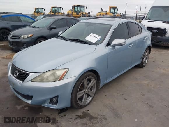✅ 2011 Lexus IS 250 • VIN: JTHBF5C26B5132072 • Lot: 41428954. Listed on IAAI with 158,335 mi. Free auction sales archive from the USA and detailed vehicle history report at DreamBid. Image 2.