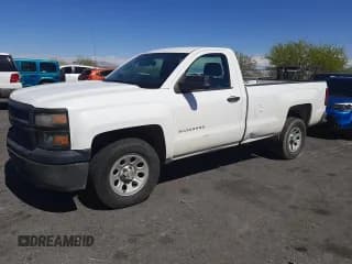 ✅ 2014 Chevrolet Silverado 1500 Work Truck • VIN: 1GCNCPEH4EZ418374 • Лот: 55636555. Опубликован ранее на Copart с пробегом 127 854 миль. Бесплатный доступ к архиву аукционных продаж из США и подробный отчёт об истории автомобиля на DreamBid. Изображение 1.