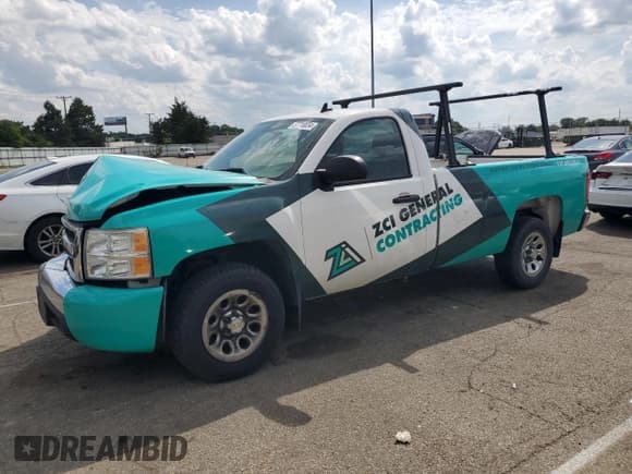 ✅ 2007 Chevrolet Silverado 1500 Work Truck • VIN: 1GCEC14C67E538819 • Lot: 57718034. Listed on Copart with 97,651 mi. Free auction sales archive from the USA and detailed vehicle history report at DreamBid. Image 1.