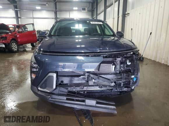 2024 Hyundai Kona SE with VIN KM8HA3AB3RU088898, listed as a Copart auction lot 81571074 with 2,869 mi miles and Salvage title. Bid and sale history available at DreamBid. Image 5.