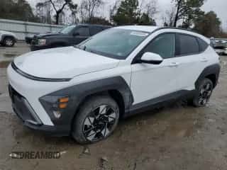 2024 Hyundai Kona SEL with VIN KM8HCCAB8RU070939, listed as a Copart auction lot 43383435 with 5,120 mi miles and Salvage title. Bid and sale history available at DreamBid. Image 1.