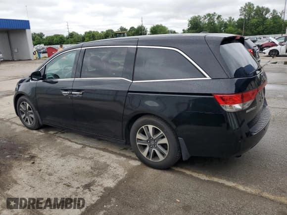 ✅ 2017 Honda Odyssey Touring • VIN: 5FNRL5H96HB021060 • Лот: 59211105. Опубликован ранее на Copart с пробегом 161 993 миль. Бесплатный доступ к архиву аукционных продаж из США и подробный отчёт об истории автомобиля на DreamBid. Изображение 2.
