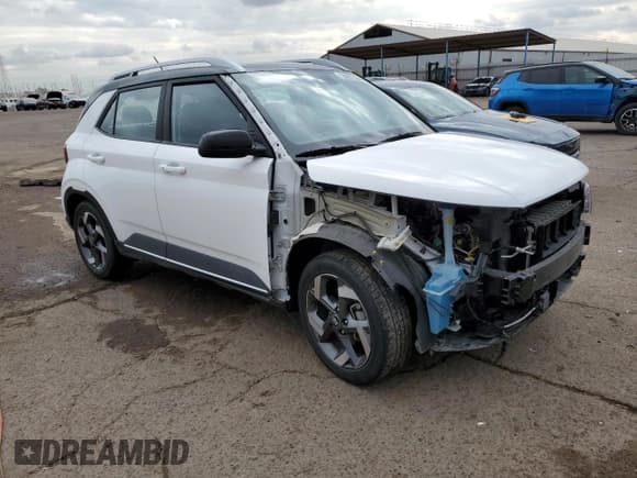 ✅ 2023 Hyundai Venue SEL • VIN: KMHRC8A35PU248118 • Lot: 42764815. Listed on Copart with 45,424 mi. Free auction sales archive from the USA and detailed vehicle history report at DreamBid. Image 4.