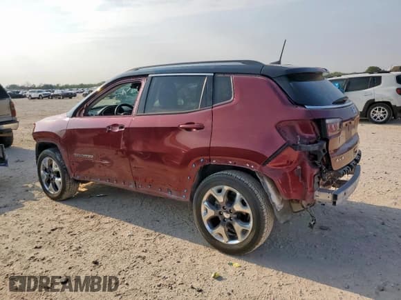 ✅ 2021 Jeep Compass Limited • VIN: 3C4NJDCB2MT586264 • Лот: 68965815. Опубликован ранее на Copart с пробегом 133 167 миль. Бесплатный доступ к архиву аукционных продаж из США и подробный отчёт об истории автомобиля на DreamBid. Изображение 2.