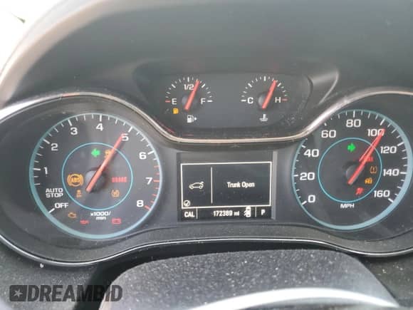 ✅ 2017 Chevrolet Cruze LT • VIN: 1G1BE5SMXH7188707 • Lot: 85157705. Listed on Copart with 172,389 mi. Free auction sales archive from the USA and detailed vehicle history report at DreamBid. Image 9.