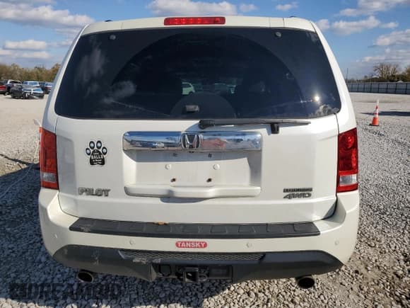 ✅ 2012 Honda Pilot Touring • VIN: 5FNYF4H94CB069761 • Lot: 87122675. Listed on Copart with 169,368 mi. Free auction sales archive from the USA and detailed vehicle history report at DreamBid. Image 6.