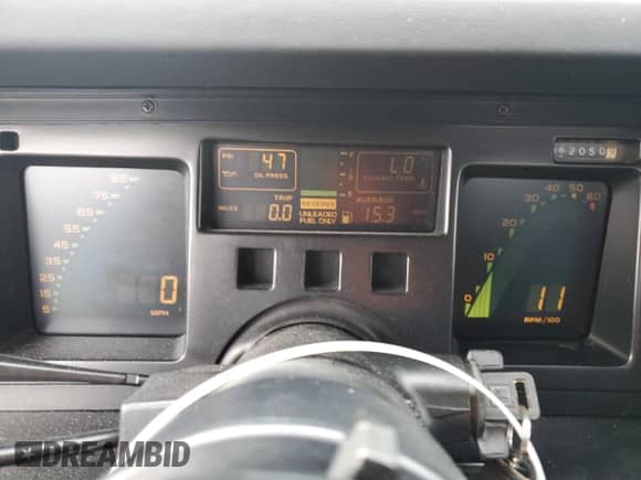 1989 Chevrolet Corvette with VIN 1G1YY3180K5125449, listed as a Copart auction lot 47791165 with 620,509 mi miles and Salvage title. Bid and sale history available at DreamBid. Image 9.