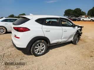 2019 Hyundai Tucson SE z VIN KM8J23A46KU842883, wystawiony jako Copart lot #81144025 z przebiegiem 74 595 mil mil oraz Szkoda całkowita • Salvage title. Historia ofert i sprzedaży dostępna na DreamBid. Obrazek 3.