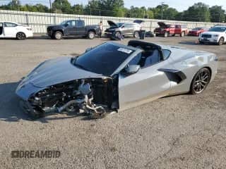 2024 Chevrolet Corvette 1LT с VIN 1G1YA2D4XR5117201, выставлен на аукционе Copart как лот 68570795 с пробегом 17 043 миль миль и Списание • Salvage title. История ставок и продаж доступна на DreamBid. Изображение 1.