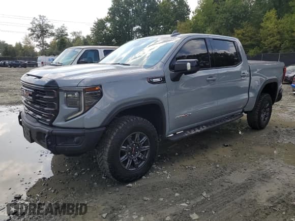 ✅ 2024 GMC Sierra 1500 AT4X • VIN: 3GTUUFE80RG144499 • Лот: 68990784. Опубликован ранее на Copart с пробегом 16 197 миль. Бесплатный доступ к архиву аукционных продаж из США и подробный отчёт об истории автомобиля на DreamBid. Изображение 1.
