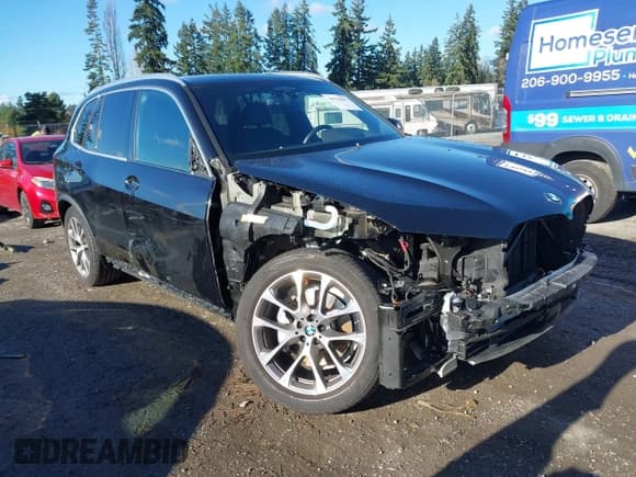 ✅ 2023 BMW X5 xDrive40i • VIN: 5UXCR6C08P9N74691 • Lot: 43750457. Wystawiony na IAAI z przebiegiem 16 708 mil. Bezpłatny archiwum sprzedaży aukcyjnych z USA i szczegółowy raport historii pojazdu na DreamBid. Zdjęcie 1.