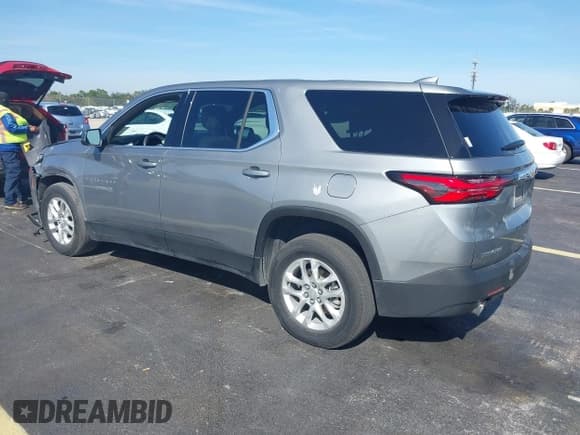 ✅ 2023 Chevrolet Traverse LS • VIN: 1GNERFKW6PJ336263 • Lot: 43679772. Listed on IAAI with 49,729 mi. Free auction sales archive from the USA and detailed vehicle history report at DreamBid. Image 3.