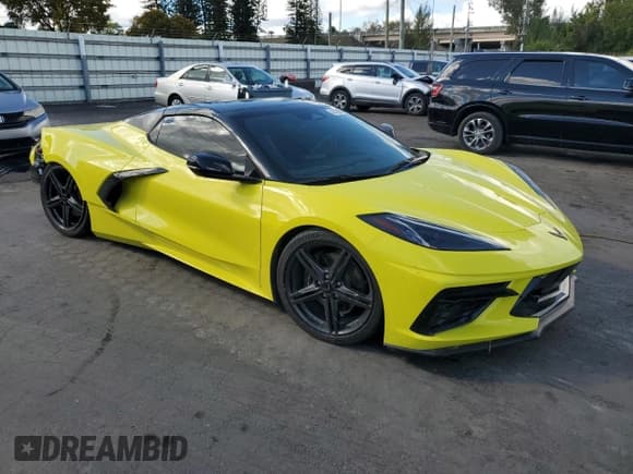 ✅ 2024 Chevrolet Corvette 2LT • VIN: 1G1YB3D48R5111917 • Lot: 46362005. Listed on Copart with Not provided. Free auction sales archive from the USA and detailed vehicle history report at DreamBid. Image 4.