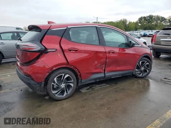 2023 Chevrolet Bolt EV 2LT z VIN 1G1FX6S03P4201389, wystawiony jako Copart lot #82058965 z przebiegiem 22 484 mil mil oraz Szkoda całkowita • Salvage title. Historia ofert i sprzedaży dostępna na DreamBid. Obrazek 3.