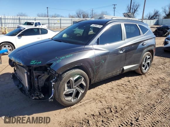 ✅ 2022 Hyundai Tucson SEL • VIN: 5NMJC3AE5NH100027 • Lot: 42368734. Wystawiony na Copart z przebiegiem 29 773 mil. Bezpłatny archiwum sprzedaży aukcyjnych z USA i szczegółowy raport historii pojazdu na DreamBid. Zdjęcie 1.
