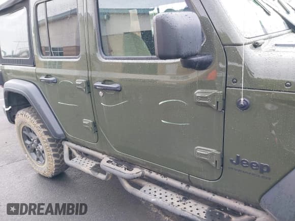 ✅ 2023 Jeep Wrangler Willys Sport • VIN: 1C4HJXDM0PW515898 • Lot: 41419267. Listed on IAAI with 10,964 mi. Free auction sales archive from the USA and detailed vehicle history report at DreamBid. Image 18.