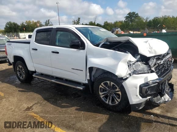 ✅ 2022 Chevrolet Colorado 4WD Z71 • VIN: 1GCGTDEN0N1332314 • Лот: 71761374. Опубликован ранее на Copart с пробегом 15 639 миль. Бесплатный доступ к архиву аукционных продаж из США и подробный отчёт об истории автомобиля на DreamBid. Изображение 4.