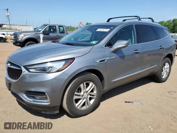 ✅ 2018 Buick Enclave Essence • VIN: 5GAEVAKW9JJ280044 • Lot: 55325274. Listed on Copart with 85,016 mi. Free auction sales archive from the USA and detailed vehicle history report at DreamBid. Image 1.