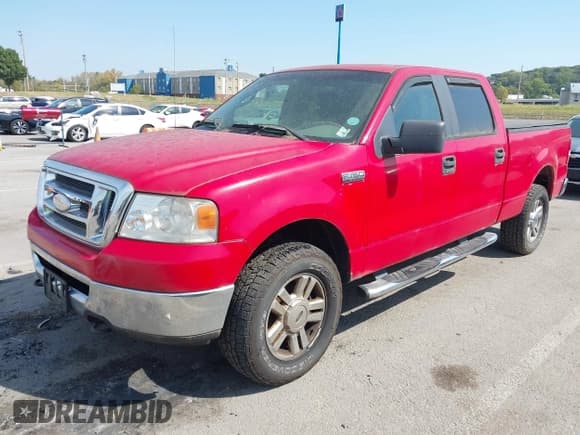 ✅ 2008 Ford F-150 XLT • VIN: 1FTPW14VX8FB97115 • Lot: 43258837. Listed on IAAI with 206,016 mi. Free auction sales archive from the USA and detailed vehicle history report at DreamBid. Image 2.
