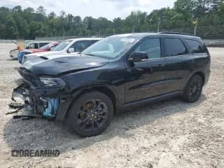 2023 Dodge Durango R/T Plus with VIN 1C4SDHCT4PC687090, listed as a Copart auction lot 59199625 with 11,651 mi miles and Salvage title. Bid and sale history available at DreamBid. Image 1.