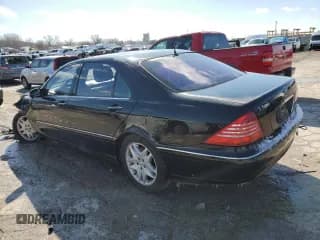 ✅ 2003 Mercedes-Benz S 500 • VIN: WDBNG75JX3A347134 • Lot: 47663795. Wystawiony na Copart z przebiegiem 150 290 mil. Bezpłatny archiwum sprzedaży aukcyjnych z USA i szczegółowy raport historii pojazdu na DreamBid. Zdjęcie 2.