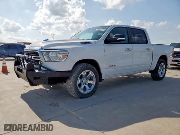 ✅ 2020 Ram 1500 Big Horn • VIN: 1C6SRFFT3LN252018 • Лот: 60532705. Опубликован ранее на Copart с пробегом 97 589 миль. Бесплатный доступ к архиву аукционных продаж из США и подробный отчёт об истории автомобиля на DreamBid. Изображение 1.