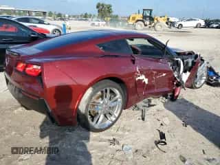 2019 Chevrolet Corvette 3LT z VIN 1G1YF2D70K5103549, wystawiony jako Copart lot #71761584 z przebiegiem 25 841 mil mil oraz Szkoda całkowita • Salvage title. Historia ofert i sprzedaży dostępna na DreamBid. Obrazek 3.