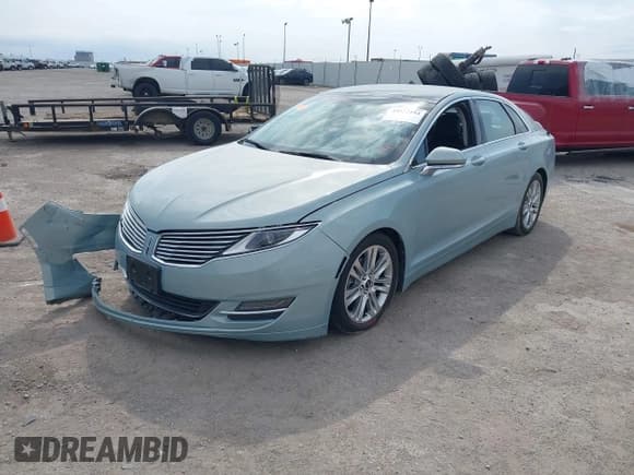 ✅ 2014 Lincoln MKZ Hybrid • VIN: 3LN6L2LU4ER833900 • Лот: 43522194. Опубликован ранее на IAAI с пробегом 52 585 миль. Бесплатный доступ к архиву аукционных продаж из США и подробный отчёт об истории автомобиля на DreamBid. Изображение 2.