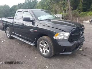 2019 Ram 1500 Tradesman with VIN 1C6RR7FT3KS502698, listed as a IAAI auction lot 43010061 with 94,404 mi miles and . Bid and sale history available at DreamBid. Image 1.