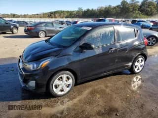 2021 Chevrolet Spark LS with VIN KL8CA6SA9MC714385, listed as a Copart auction lot 82616564 with 76,106 mi miles and Salvage title. Bid and sale history available at DreamBid. Image 1.
