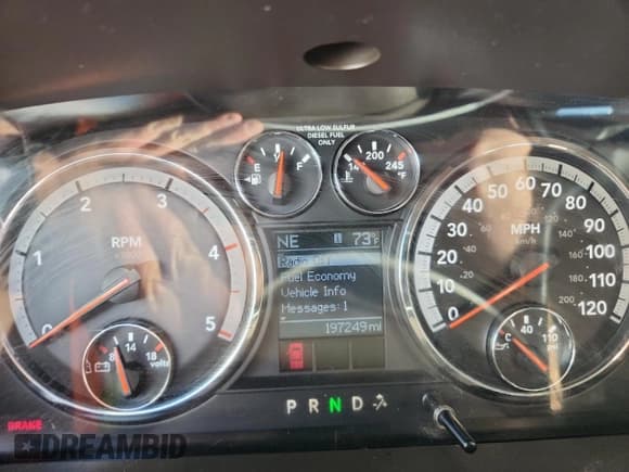 ✅ 2010 Dodge 3500 Laramie • VIN: 3D73Y4HL4AG151891 • Lot: 71686075. Listed on Copart with 197,249 mi. Free auction sales archive from the USA and detailed vehicle history report at DreamBid. Image 9.