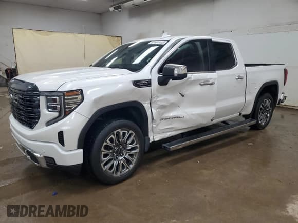 ✅ 2023 GMC Sierra 1500 Denali Ultimate • VIN: 1GTUUHELXPZ237477 • Лот: 67481445. Опубликован ранее на Copart с пробегом 48 127 миль. Бесплатный доступ к архиву аукционных продаж из США и подробный отчёт об истории автомобиля на DreamBid. Изображение 1.