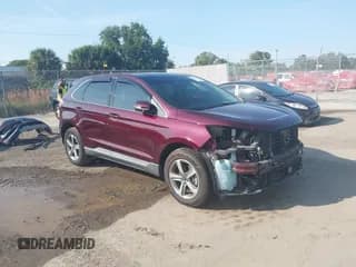 ✅ 2019 Ford Edge SEL • VIN: 2FMPK3J93KBC58033 • Lot: 43847547. Listed on IAAI with 63,451 mi. Free auction sales archive from the USA and detailed vehicle history report at DreamBid. Image 1.