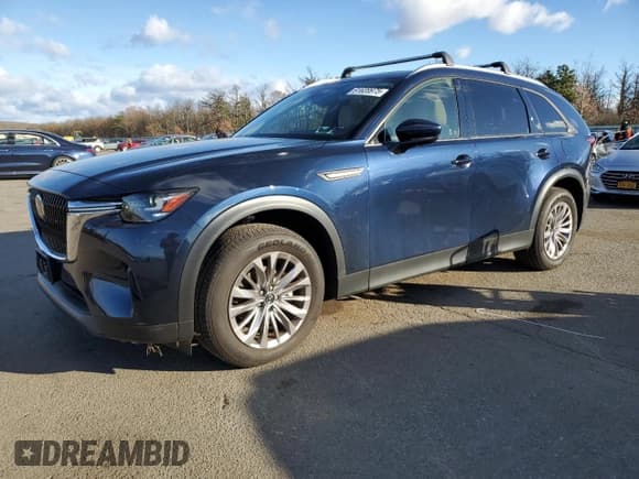 ✅ 2024 Mazda CX-90 Preferred • VIN: JM3KKBHD1R1167973 • Lot: 91639975. Listed on Copart with 8,206 mi. Free auction sales archive from the USA and detailed vehicle history report at DreamBid. Image 1.