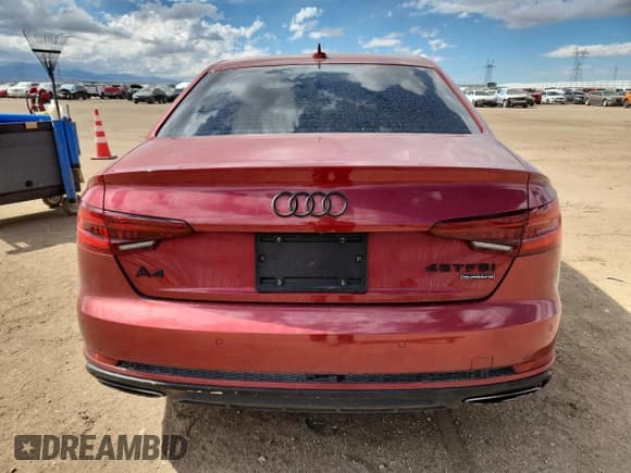 ✅ 2019 Audi A4 Premium Plus • VIN: WAUENAF45KA067498 • Lot: 85877355. Listed on Copart with 58,192 mi. Free auction sales archive from the USA and detailed vehicle history report at DreamBid. Image 6.